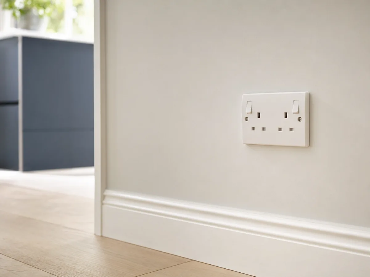 Add Socket / Outlet (with chasing & make-good)